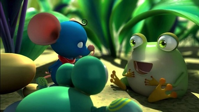 Cinema screening cartoons opens - 1 Cinema screening cartoons opens - 1