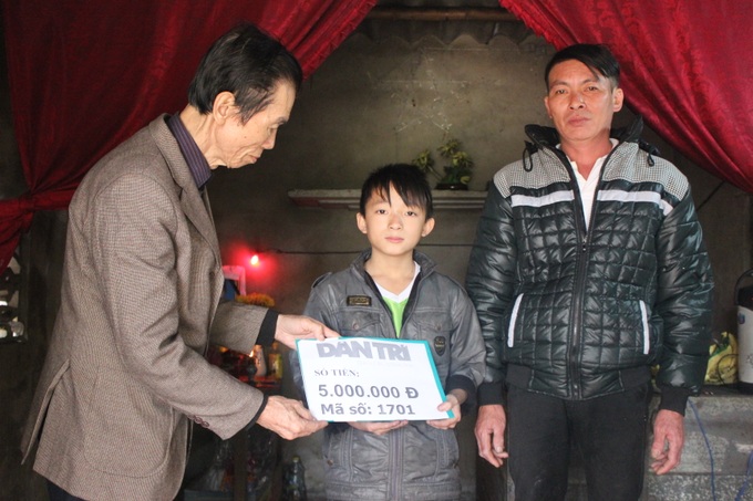 Funding granted to fatherless boy with lonely Tet - 1 Funding granted to fatherless boy with lonely Tet - 1