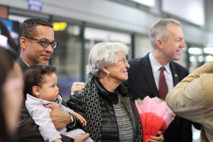 New US ambassador to Vietnam Ted Osius arrives in Hanoi - 2