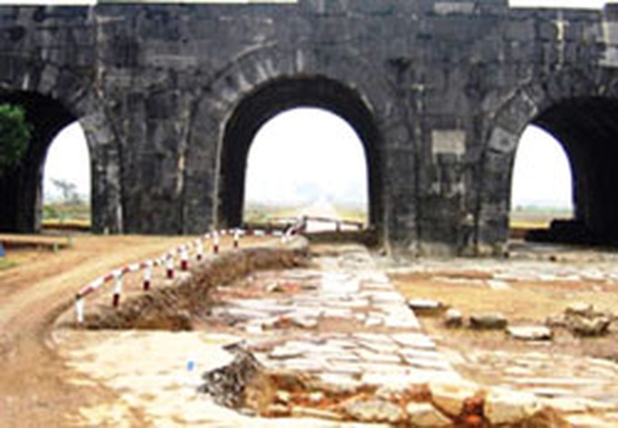 Stone road unearthed in Thanh Hoa - 1