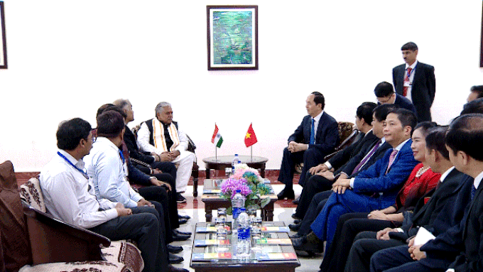 President Quang visits Indian state of Bihar - 1