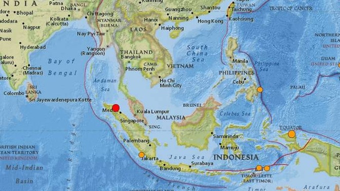 5.0 magnitude earthquake rocks Indonesia's Aceh - 1 5.0 magnitude earthquake rocks Indonesia's Aceh - 1