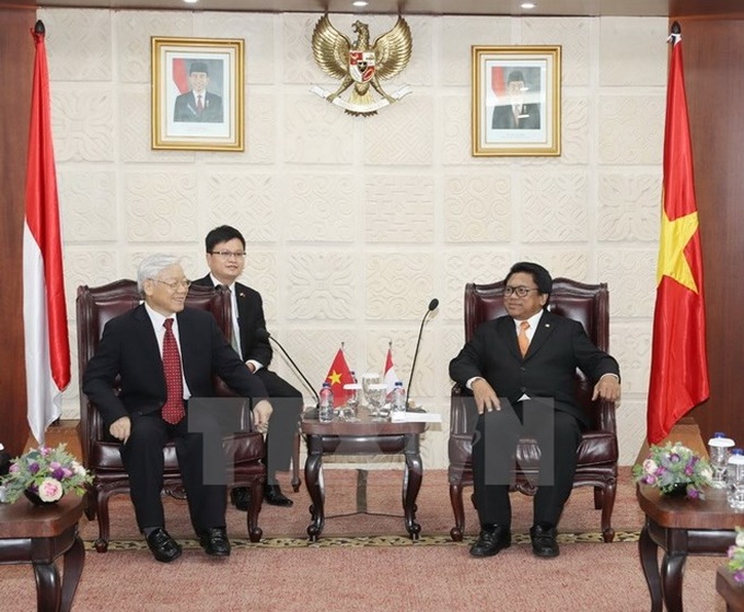 Indonesia treasures friendship with Vietnam: lower house speaker - 1