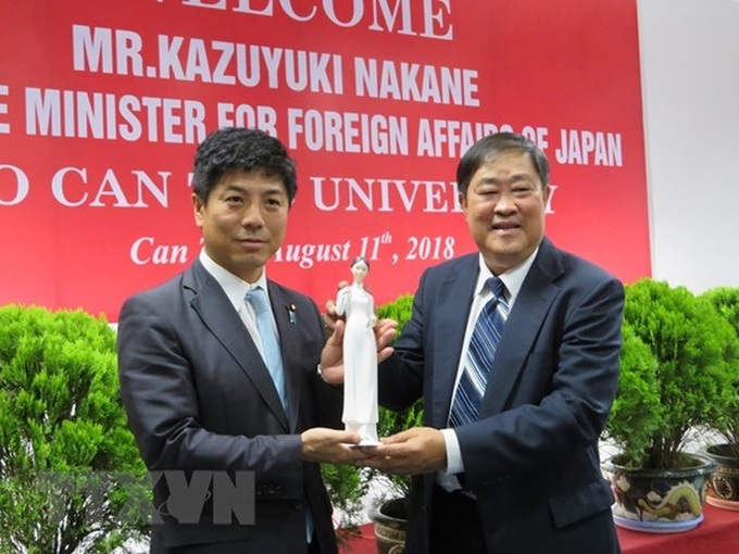 Japan commits to supporting Can Tho University - 1
