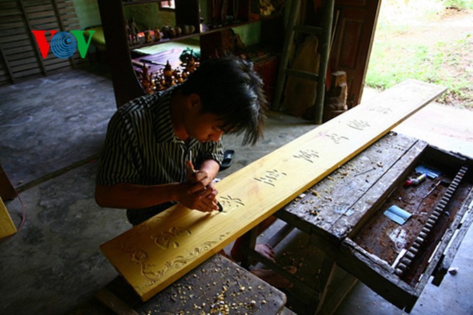 Kim Bong carpentry village - 16