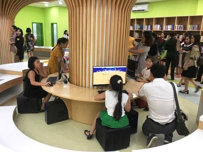 International standard child library opens in Hanoi - 1