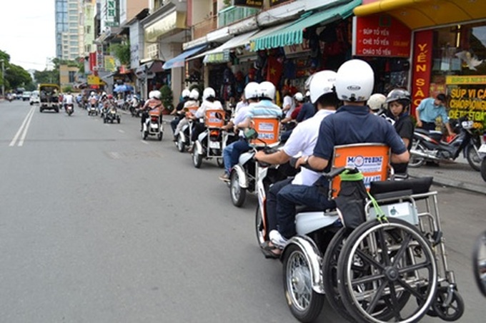 Free transport provided for people with disabilities in HCM City - 1 Free transport provided for people with disabilities in HCM City - 1