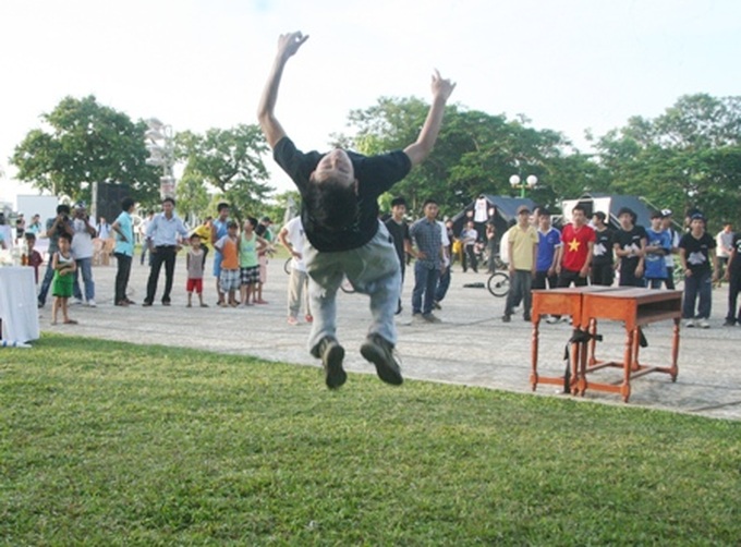 Parkour comes to Hue - 9 Parkour comes to Hue - 9