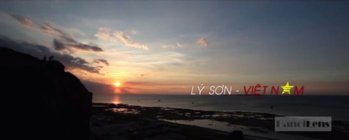 Young people's Ly Son Island clip attracts internet surfers - 1