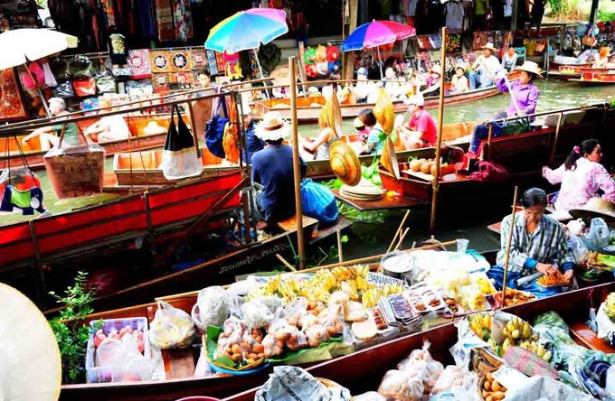 Cai Rang among world’s six busiest floating markets - 4
