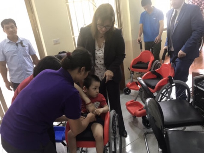 Israeli Embassy donates 100 wheelchairs to children with disabilities - 1