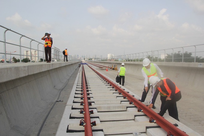 HCM City metro line falls behind schedule - 1