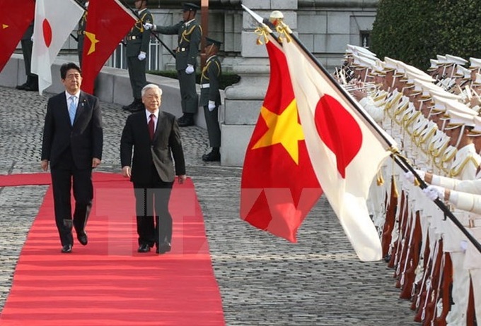 Japanese PM’s Vietnam visit – A good start for bilateral relations in 2017 - 1 Japanese PM’s Vietnam visit – A good start for bilateral relations in 2017 - 1