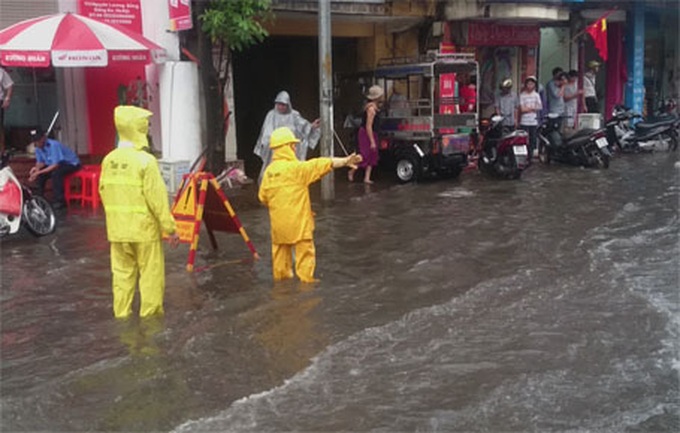 Hanoi makes flood prevention efforts for National Day - 1 Hanoi makes flood prevention efforts for National Day - 1
