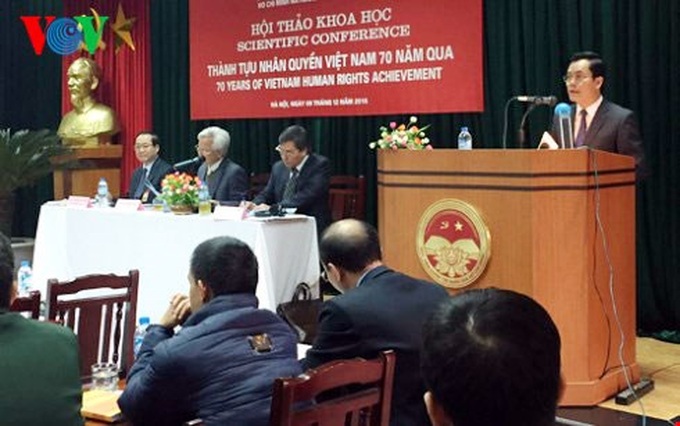 Vietnam’s 70-year human rights achievements highlighted - 1 Vietnam’s 70-year human rights achievements highlighted - 1