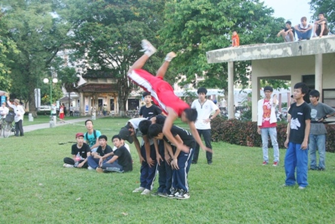 Parkour comes to Hue - 8 Parkour comes to Hue - 8