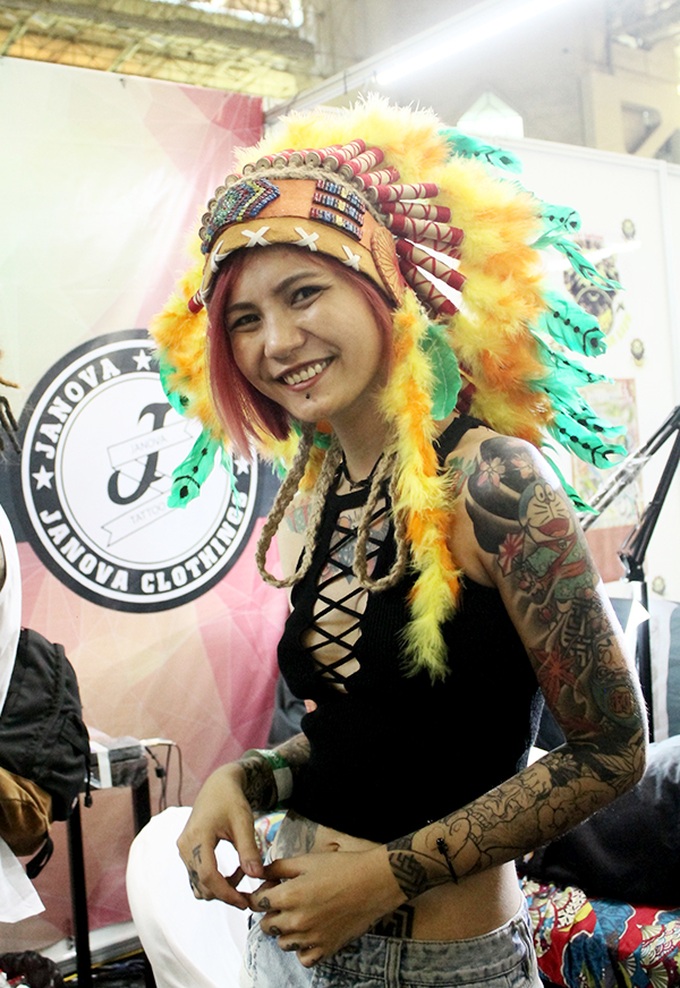 First international tattoo convention held in Hanoi - 1 First international tattoo convention held in Hanoi - 1
