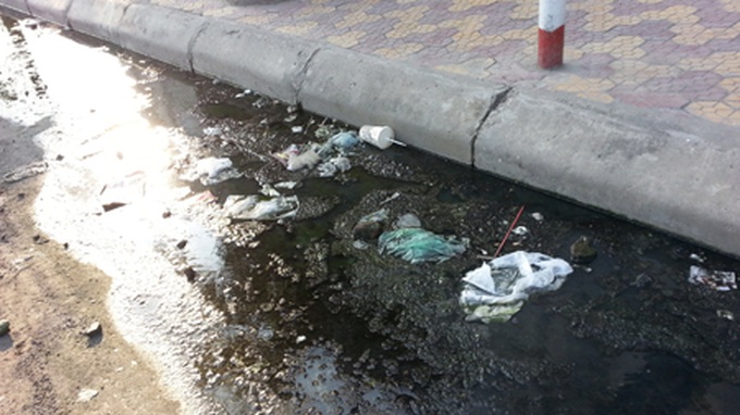 People in Vinh City plagued by pollution - 1 People in Vinh City plagued by pollution - 1