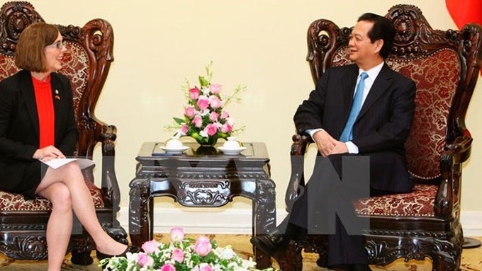 Prime Minister greets US Oregon State Governor - 1