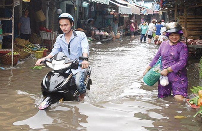 HCM City plans end to flooding - 1