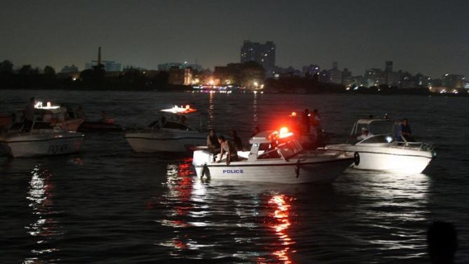 21 dead as cargo ship hits party boat north of Cairo - 1