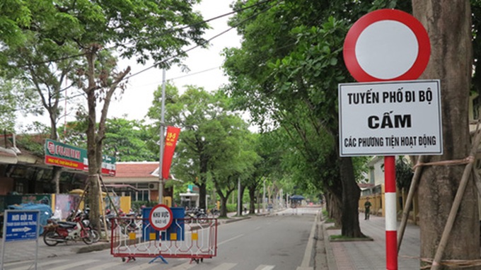 First three pedestrian streets in Hanoi - 1