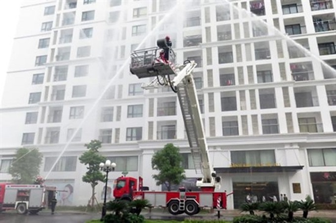 38 Hà Nội buildings lack fire safety standards - 1