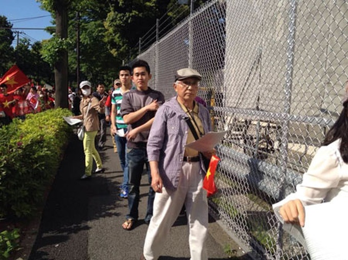 Overseas Vietnamese protest against Chinese oil rig - 6 Overseas Vietnamese protest against Chinese oil rig - 6