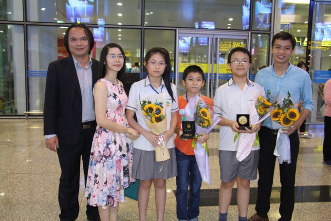 Vietnam wins four gold medals at Asia Pacific math contest - 1 Vietnam wins four gold medals at Asia Pacific math contest - 1