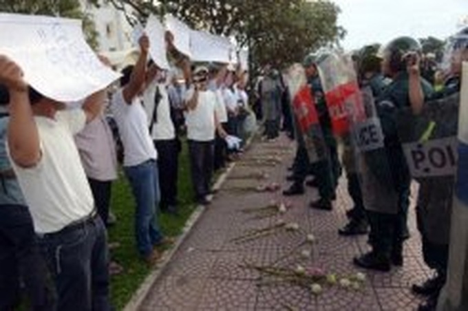 Cambodian opposition rallies as final poll results loom - 1
