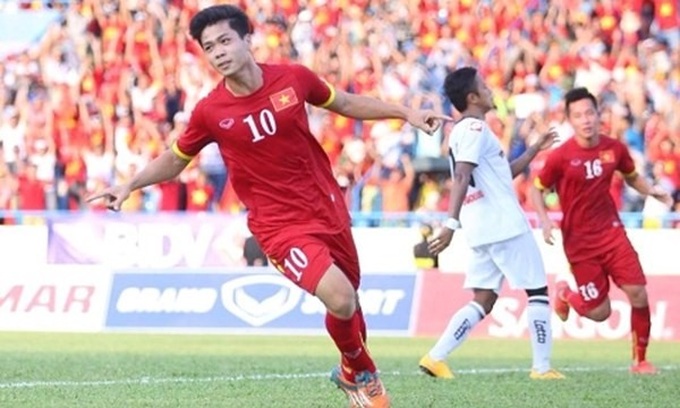 Cong Phuong among top five strikers in Southeast Asia - 1 Cong Phuong among top five strikers in Southeast Asia - 1