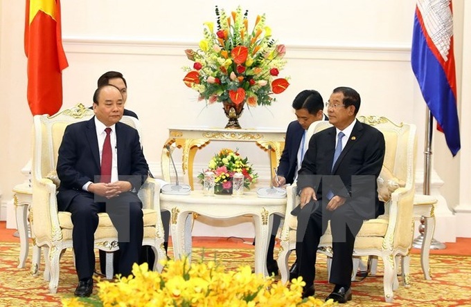 PM affirms policy on strengthening ties with Cambodia - 1