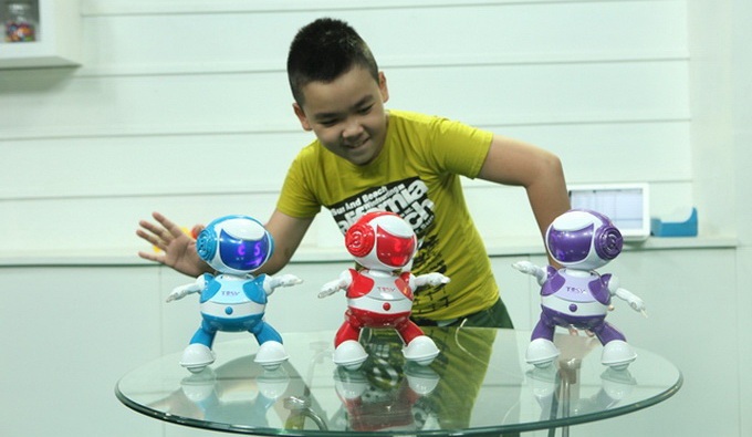 Made-in Vietnam robots to be on shelves - 1 Made-in Vietnam robots to be on shelves - 1