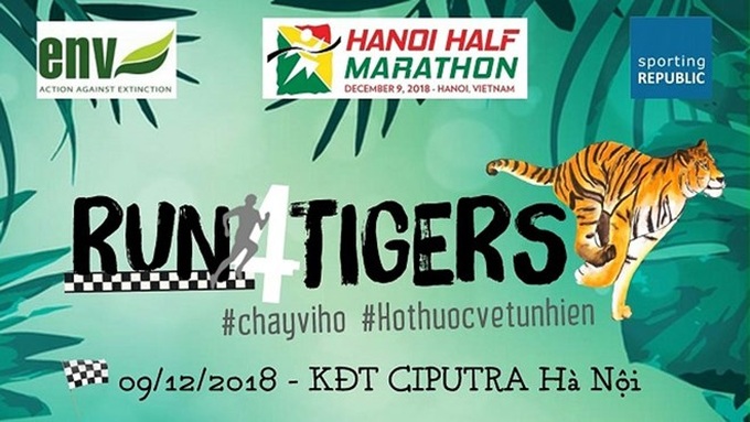 Run for tigers to take place in Hanoi next month - 1