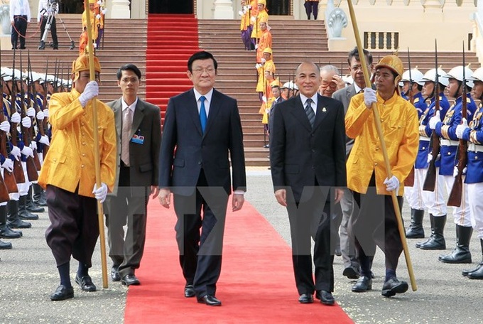 President starts Cambodia visit, discusses ties with King - 1 President starts Cambodia visit, discusses ties with King - 1