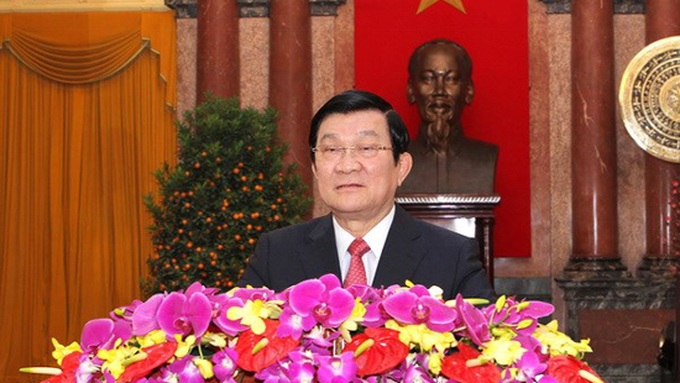 President Sang's New Year greetings - 1