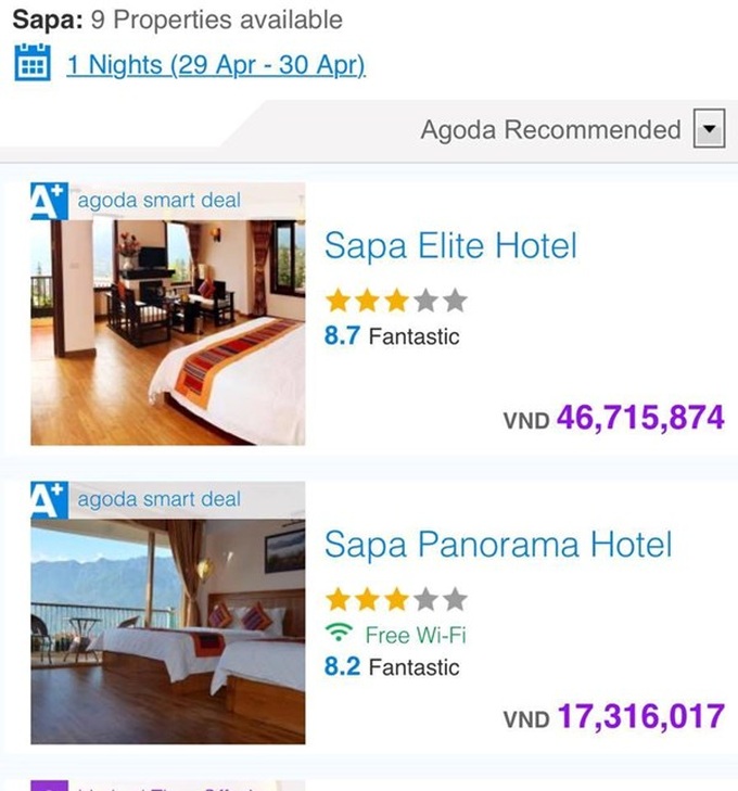 Hotels in Sapa fined for holiday overcharging - 1
