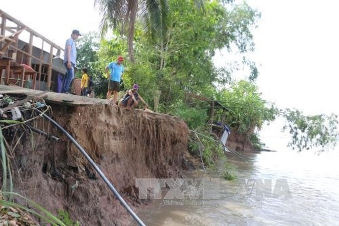 Đồng Tháp extends state of emergency, erosion continues - 1 Đồng Tháp extends state of emergency, erosion continues - 1