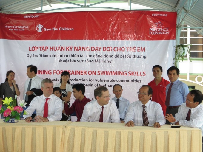 Disaster risk reduction project launched in Mekong delta - 1 Disaster risk reduction project launched in Mekong delta - 1