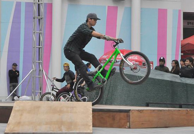 Extreme sporting event attracts Hanoi youths - 3 Extreme sporting event attracts Hanoi youths - 3