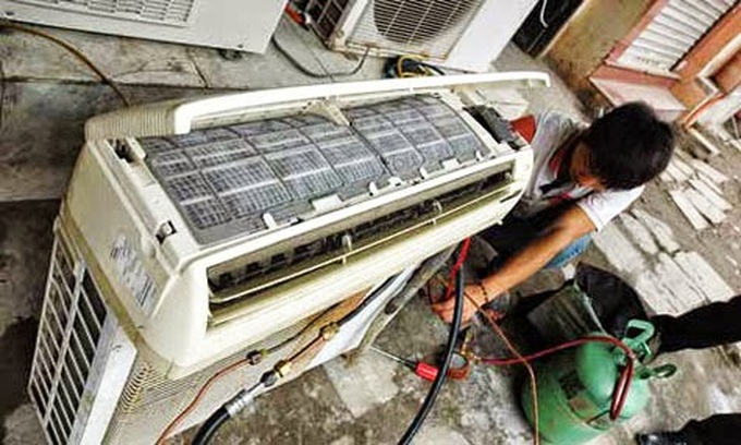 Air-con crisis in Hanoi heat wave - 1