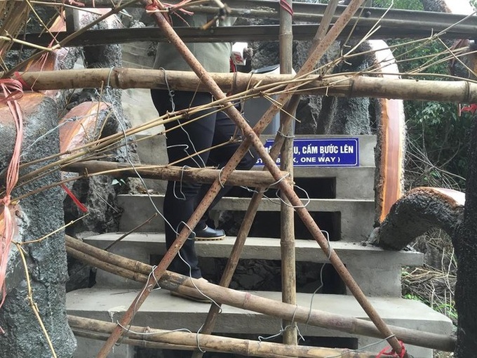 Huge illegal walkway in Trang An removed - 4