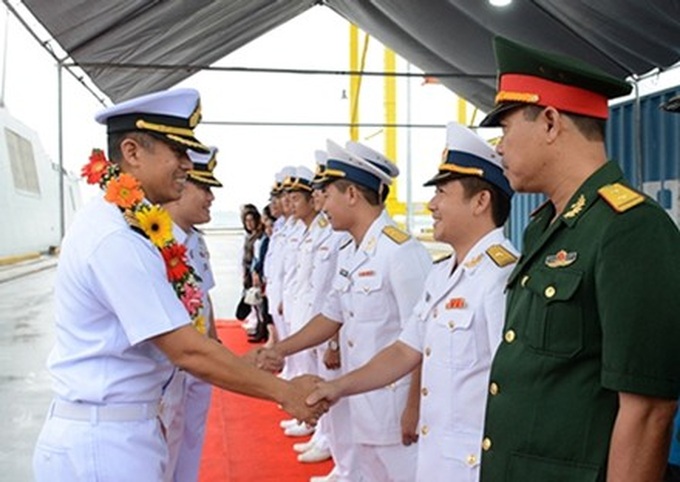 Thai navy ship visits Danang - 2 Thai navy ship visits Danang - 2