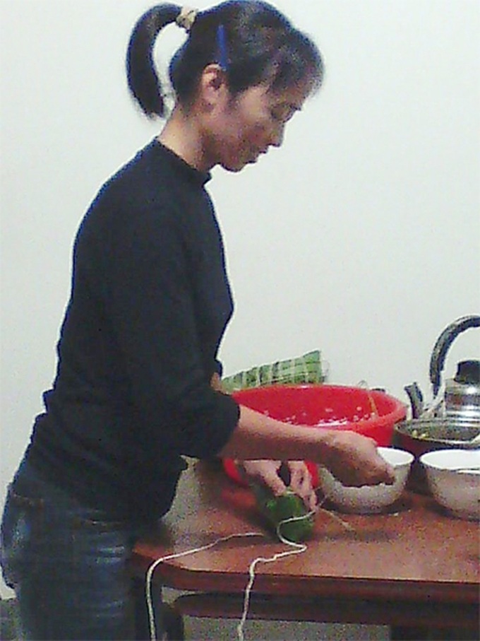 Vietnamese overseas workers have creative Tet - 2