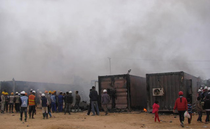 Police bring Samsung violence case to court - 1