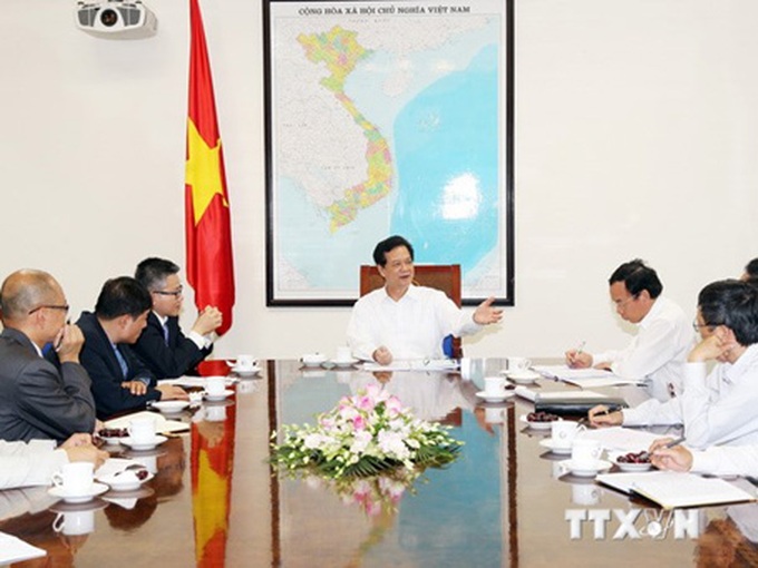 PM meets Professor Ngo Bao Chau - 1