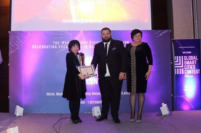 Vietnamese businesswoman wins prestigious Smart Nation international award - 1 Vietnamese businesswoman wins prestigious Smart Nation international award - 1