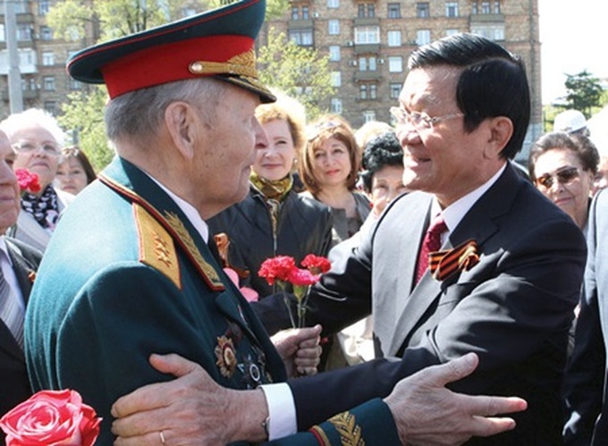 President re-affirms Russian ties - 1