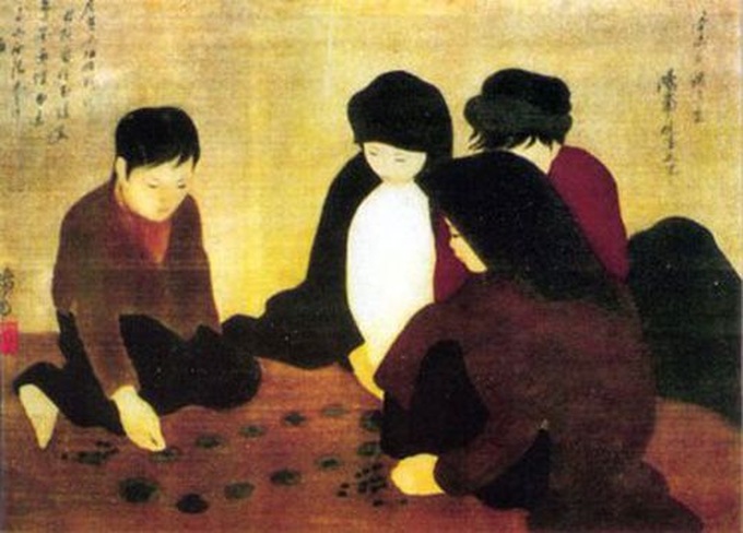 Japan helps restore Vietnamese silk paintings - 1 Japan helps restore Vietnamese silk paintings - 1