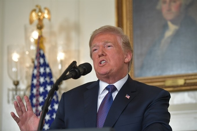 US, France, Britain launch strikes on Syria: Trump - 1